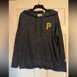 NWT Pittsburgh Pirates Gray Hoodie – Women’s Small – Tailgate  – Super Soft MLB
